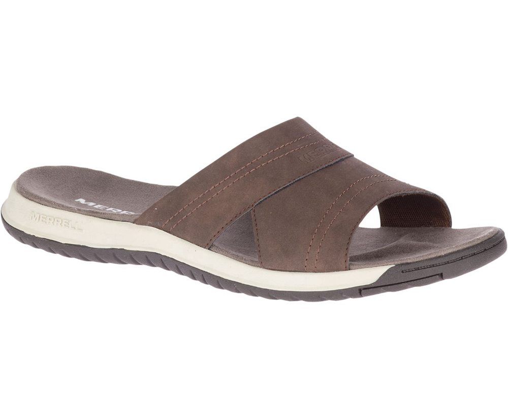 Merrell Sandaler Herre - Veron Slide - Brune - SNI108672